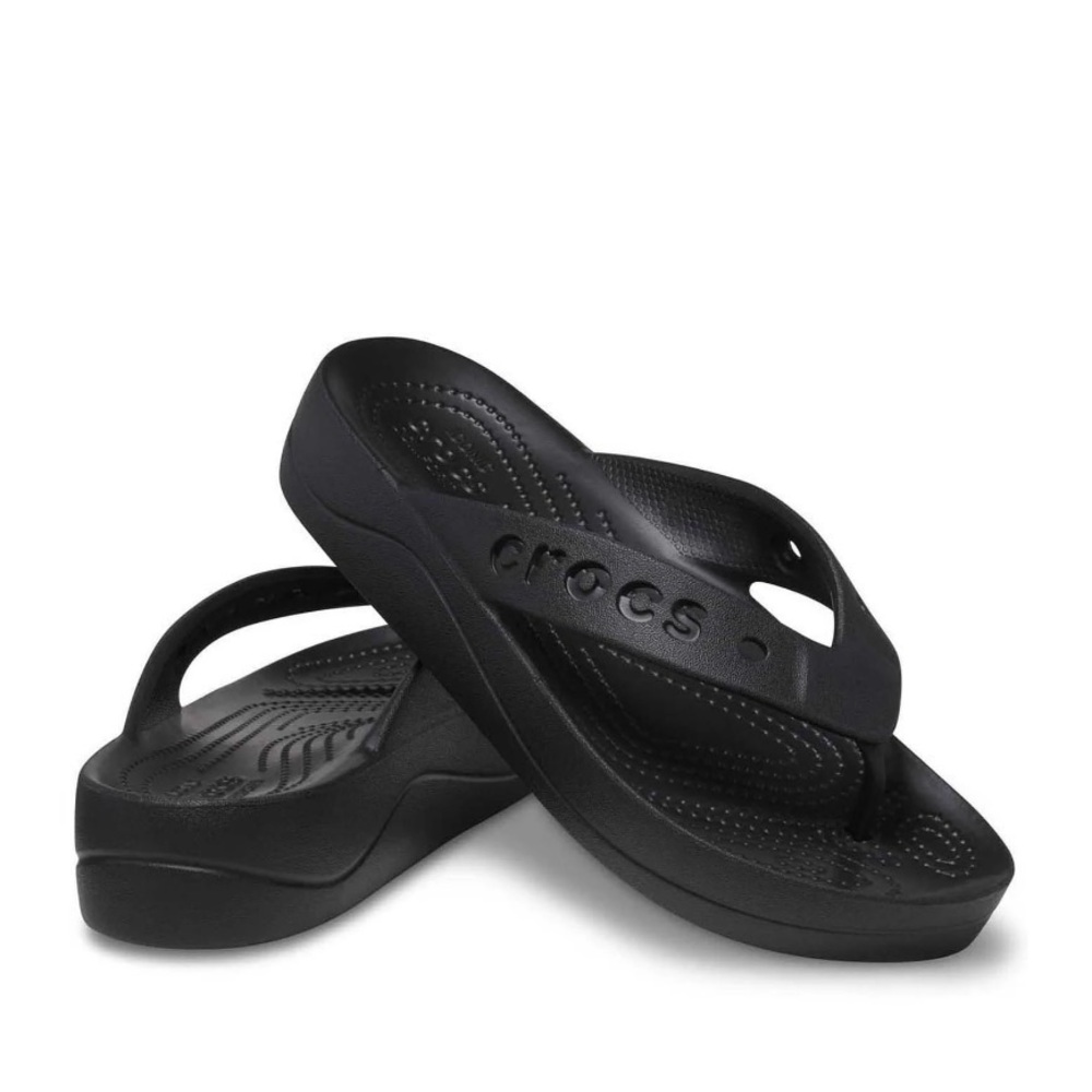 CROCS Black Platform Sandal- 8 - Picture 11 of 13
